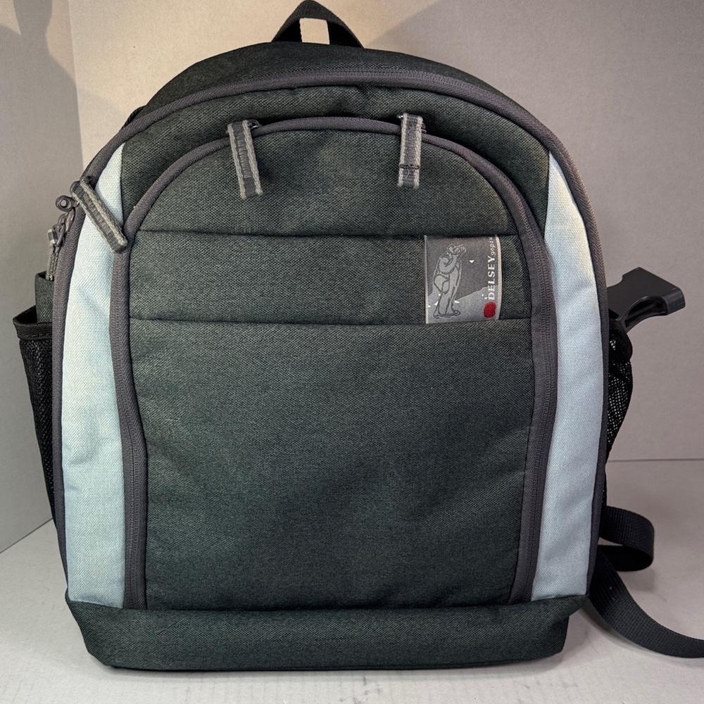 Delsey GoPix Nylon Camera Digital SLR DLSR Convertible Backpack Shoulder Bag